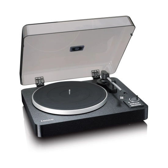 Gramofon LENCO LBTA-165BK, Bluetooth 5.3, RCA, 3.5mm, crni