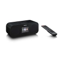 Radio primjenik LENCO DIR-121BK, FM, DAB/DAB+, WiFi, Bluetooth 5.3, 3.5mm, LCD zaslon, crni
