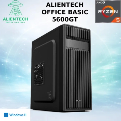 Računalo office ALIENTECH Office Basic 5600GT, Ryzen 5 5600GT, 16GB, 500GB SSD, Radeon Graphics, Windows 11P - Multimedijalna računala Računalo office ALIENTECH Office Basic 5600GT, Ryzen 5 5600GT, 16GB, 500GB SSD, Radeon Graphics, Windows 11P - Multimedijalna računala