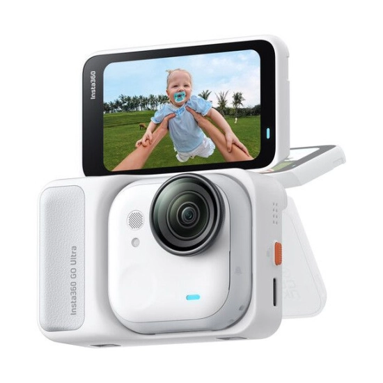 Akcijska kamera INSTA360 GO Ultra Standard Edition, 50MP, 2.7K, 4K@60Hz, IPX4, Arctic White Akcijska kamera INSTA360 GO Ultra Standard Edition, 50MP, 2.7K, 4K@60Hz, IPX4, Arctic White
