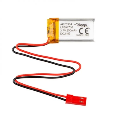 Baterija litijeva LP601730 3.7V Li-po 250 mAh Baterija litijeva LP601730 3.7V Li-po 250 mAh