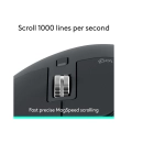 Miš LOGITECH MX Master 3S, bežični, Bluetooth, 8000dpi, crni