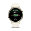 Pametni sportski sat GARMIN Venu 4, 010-03013-00, 41mm, Beige Lunar Gold Bone
