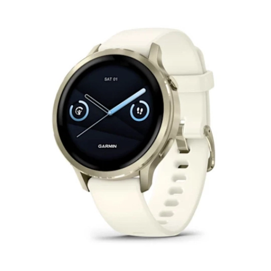 Pametni sportski sat GARMIN Venu 4, 010-03013-00, 41mm, Beige Lunar Gold Bone