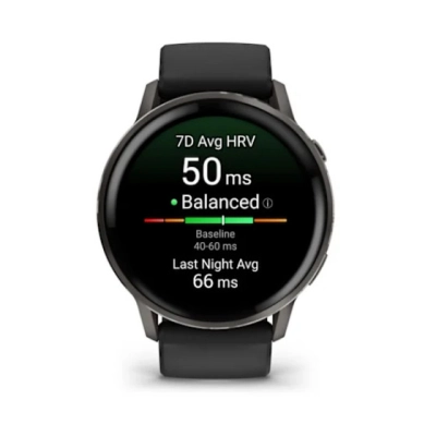 Pametni sportski sat GARMIN Venu 4, 010-03014-00, 45mm, Black Slate   - Pametni sportski satovi