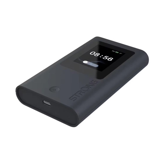 Router STRONG 5GMIFIAX1800, AX1800, 5G LTE, WiFi 6, crni
