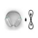 Slušalice LOGITECH Gaming G321, bežične, WiFi, Bluetooth, USB C, mikrofon, bijele