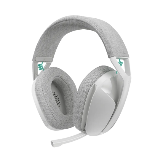 Slušalice LOGITECH Gaming G321, bežične, WiFi, Bluetooth, USB C, mikrofon, bijele Slušalice LOGITECH Gaming G321, bežične, WiFi, Bluetooth, USB C, mikrofon, bijele