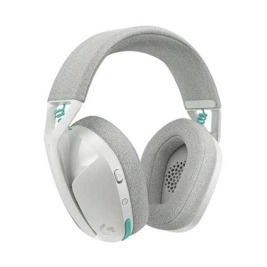Slušalice LOGITECH Gaming G321, bežične, WiFi, Bluetooth, USB C, mikrofon, bijele Slušalice LOGITECH Gaming G321, bežične, WiFi, Bluetooth, USB C, mikrofon, bijele