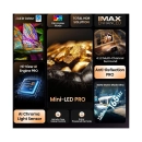 Televizor Mini LED 65incha HISENSE 65U8Q, VIDAA OS, 4K UHD, DVB-T2/C/S2, HDMI, WiFi, Bluetooth, RJ45, USB C, Energetska oznaka E