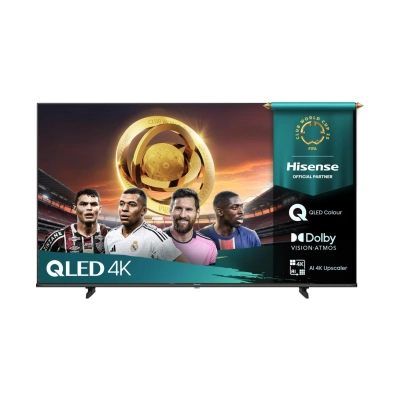 Televizor QLED 65incha HISENSE 65E7Q, VIDAA OS, 4K UHD, DVB-T2/C/S2, HDMI, WiFi, Bluetooth, RJ45, USB A, Energetska oznaka E   - Televizori
