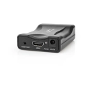 Pretvarač video NEDIS VCON3463BK, 2-portni, Scart na HDMI