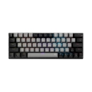 Tipkovnica WHITE SHARK Gaming GK-002711V2 WAKIZASHI-2, žičana, USB C, mehanička, Crveni Switch, US Layout, sivo crna