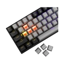 Tipkovnica WHITE SHARK Gaming GK-002711V2 WAKIZASHI-2, žičana, USB C, mehanička, Crveni Switch, US Layout, sivo crna
