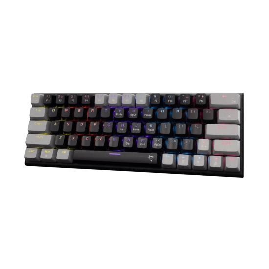 Tipkovnica WHITE SHARK Gaming GK-002111V2 WAKIZASHI-2, žičana, USB C, mehanička, Crveni Switch, US Layout, crno siva Tipkovnica WHITE SHARK Gaming GK-002111V2 WAKIZASHI-2, žičana, USB C, mehanička, Crveni Switch, US Layout, crno siva