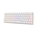 Tipkovnica WHITE SHARK Gaming GK-002212V2 WAKIZASHI-2, žičana, USB C, mehanička, Crveni Switch, HR Layout, bijela