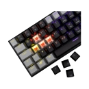 Tipkovnica WHITE SHARK Gaming GK-002112V2 WAKIZASHI-2, žičana, USB C, mehanička, Crveni Switch, HR Layout, crno siva
