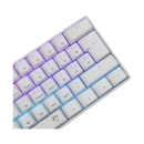 Tipkovnica WHITE SHARK GK-004232 SHINOBI-2, žičana, USB C, mehanička, Smeđi Switch, HR Layout, RGB, bijela