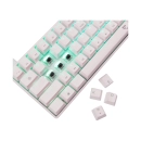 Tipkovnica WHITE SHARK GK-004232 SHINOBI-2, žičana, USB C, mehanička, Smeđi Switch, HR Layout, RGB, bijela