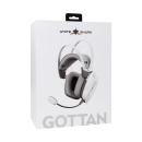 Slušalice WHITE SHARK GH-2446 GOTTAN, žičane, 3.5mm, mikrofon, za PS5/PS4/XBOX Series X/S/PC, bijele