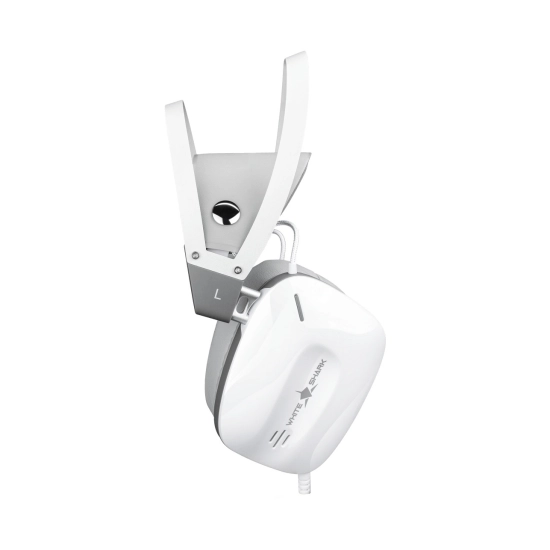 Slušalice WHITE SHARK GH-2446 GOTTAN, žičane, 3.5mm, mikrofon, za PS5/PS4/XBOX Series X/S/PC, bijele