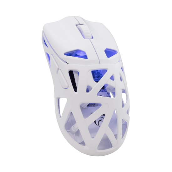 Miš WHITE SHARK WGM-5019 DAGONET, bežični, Bluetooth, 12000dpi, LED, bijeli