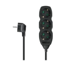 Kabel produžni DPM SPP07, 3-mjesta, 1.5m, kabel 3x1.5mm2, crni