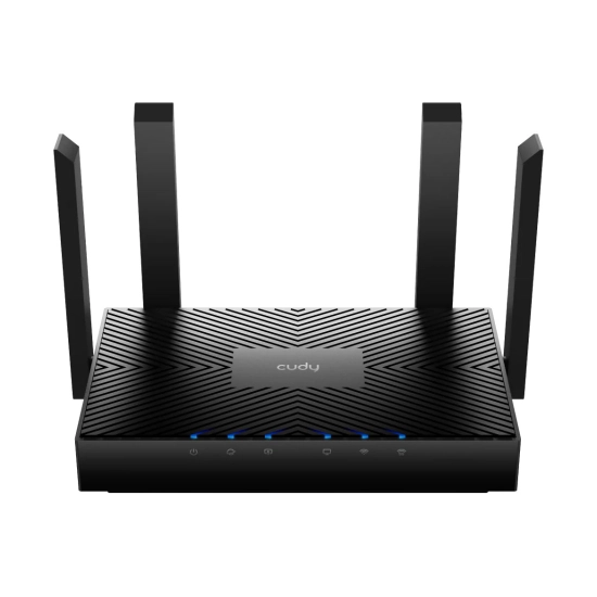 Router CUDY WR3000 1.0, AX3000, WiFi 6, RJ45, crni