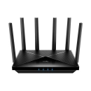 Router CUDY WR6500 1.0, BE6500, WiFi 7, RJ45, crni