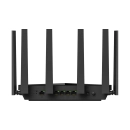 Router CUDY WR6500 1.0, BE6500, WiFi 7, RJ45, crni