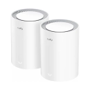 Access Point CUDY M3000 2.0, AX3000, WiFi 6, RJ45, 2 komada, bijeli