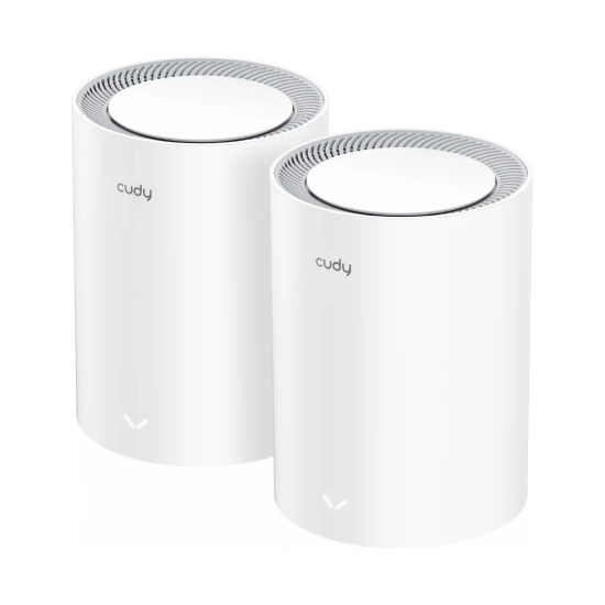 Access Point CUDY M3000 2.0, AX3000, WiFi 6, RJ45, 2 komada, bijeli