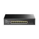 Switch CUDY GS1008PS2 1.0, 8-portni, RJ45, 8x Poe+, sivi