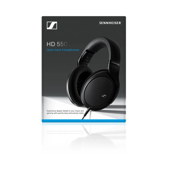 Slušalice SENNHEISER HD 550, žičane, On-Ear, 3.5mm, crne Slušalice SENNHEISER HD 550, žičane, On-Ear, 3.5mm, crne