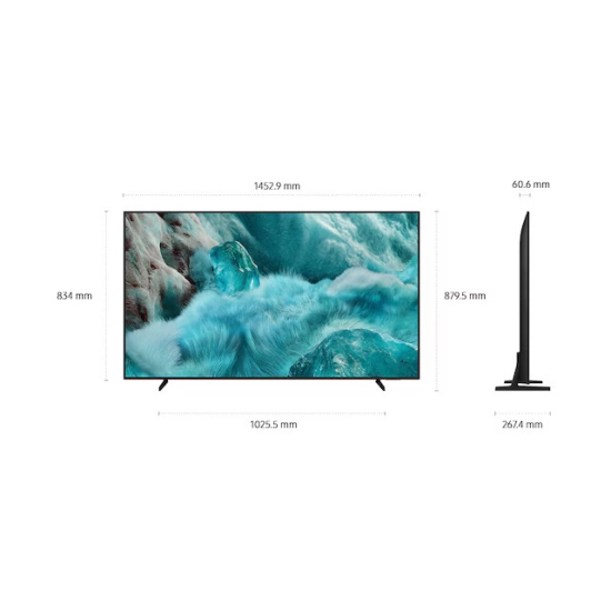 Televizor QLED 65incha SAMSUNG QE65Q7F2AUXXH, Tizen OS, 4K UHD, DVB-T2/C/S2, HDMI, WiFi, Bluetooth, USB A, Energetska oznaka G