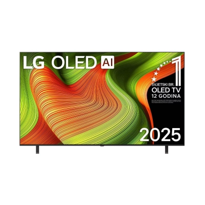 Televizor OLED 55incha LG OLED55B53LA.AEU, WebOS, 4K UHD, DVB-T2/C/S2, HDMI, WiFi, Bluetooth, USB A, Energetska oznaka F   - Televizori