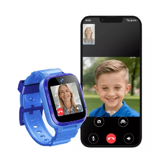 Pametni sportski sat 360 SMART LIFE Bostlab  Kids Watch E3 PRO, GPS, SOS, IPX8, plavi