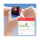 Pametni sportski sat 360 SMART LIFE Bostlab  Kids Watch E3 PRO, GPS, SOS, IPX8, plavi