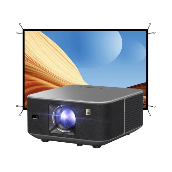 Projektor YABER K3, FHD, 1600ANSI, HDMI, USB, WiFi, Bluetooth 5.0, RJ45, zvučnik, Google, crni