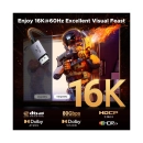 Kabel UGREEN DP131, DisplayPort (M) na DisplayPort (M), 16K@60Hz, 0.5m, sivi
