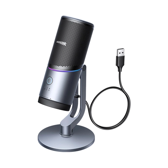 Mikrofon UGREEN CM769, žičani, USB C, Postolje, crni