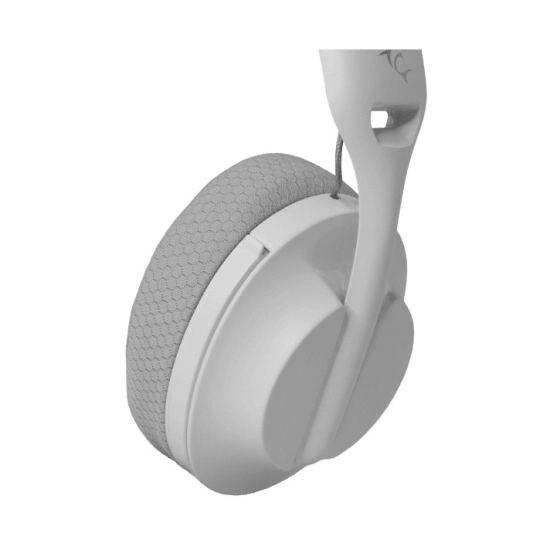 OŠTEĆENA AMBALAŽA - Slušalice WHITE SHARK Falcon WGH-2441, bežične, Bluetooth, za PC/PS5/PS4/Xbox/MAC, mikrofon, 3.5mm, bijelo sive