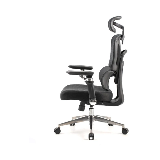Gaming / uredska stolica ERGOVISION Trek 02, 160 do 200cm, do 130kg, crna Gaming / uredska stolica ERGOVISION Trek 02, 160 do 200cm, do 130kg, crna