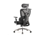 Gaming / uredska stolica ERGOVISION Trek 02, 160 do 200cm, do 130kg, crna