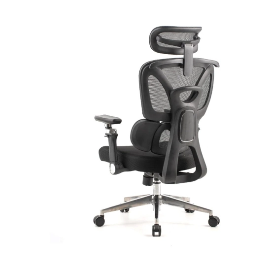 Gaming / uredska stolica ERGOVISION Trek 02, 160 do 200cm, do 130kg, crna Gaming / uredska stolica ERGOVISION Trek 02, 160 do 200cm, do 130kg, crna