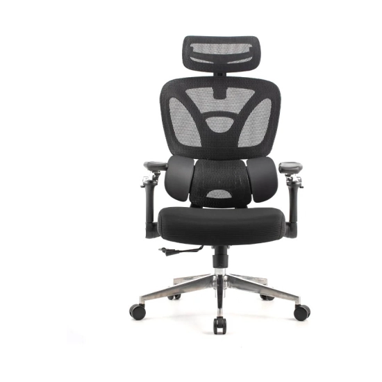 Gaming / uredska stolica ERGOVISION Trek 02, 160 do 200cm, do 130kg, crna Gaming / uredska stolica ERGOVISION Trek 02, 160 do 200cm, do 130kg, crna