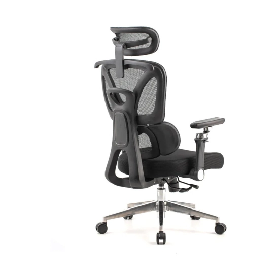 Gaming / uredska stolica ERGOVISION Trek 02, 160 do 200cm, do 130kg, crna Gaming / uredska stolica ERGOVISION Trek 02, 160 do 200cm, do 130kg, crna