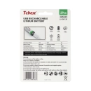 Baterija punjiva LI-ION USB C TCBEST, 1600mAh, R6 AA, USB C, 2 komada