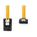Kabel NEDIS CCGP73255YE10, SATA 7-Pin (Ž) na SATA 7-Pin (Ž), 1m, žuti, polybag