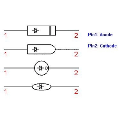 ZEN 1/2 W  16 V   - Diode, zener diode